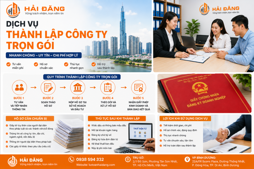 Thành Lập Công ty