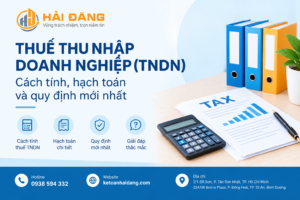 Thuế Thu Nhập Doanh Nghiệp